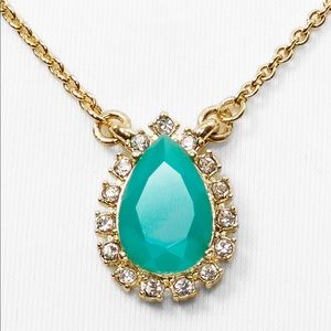 Kate Spade balloon bouquet teardrop necklace